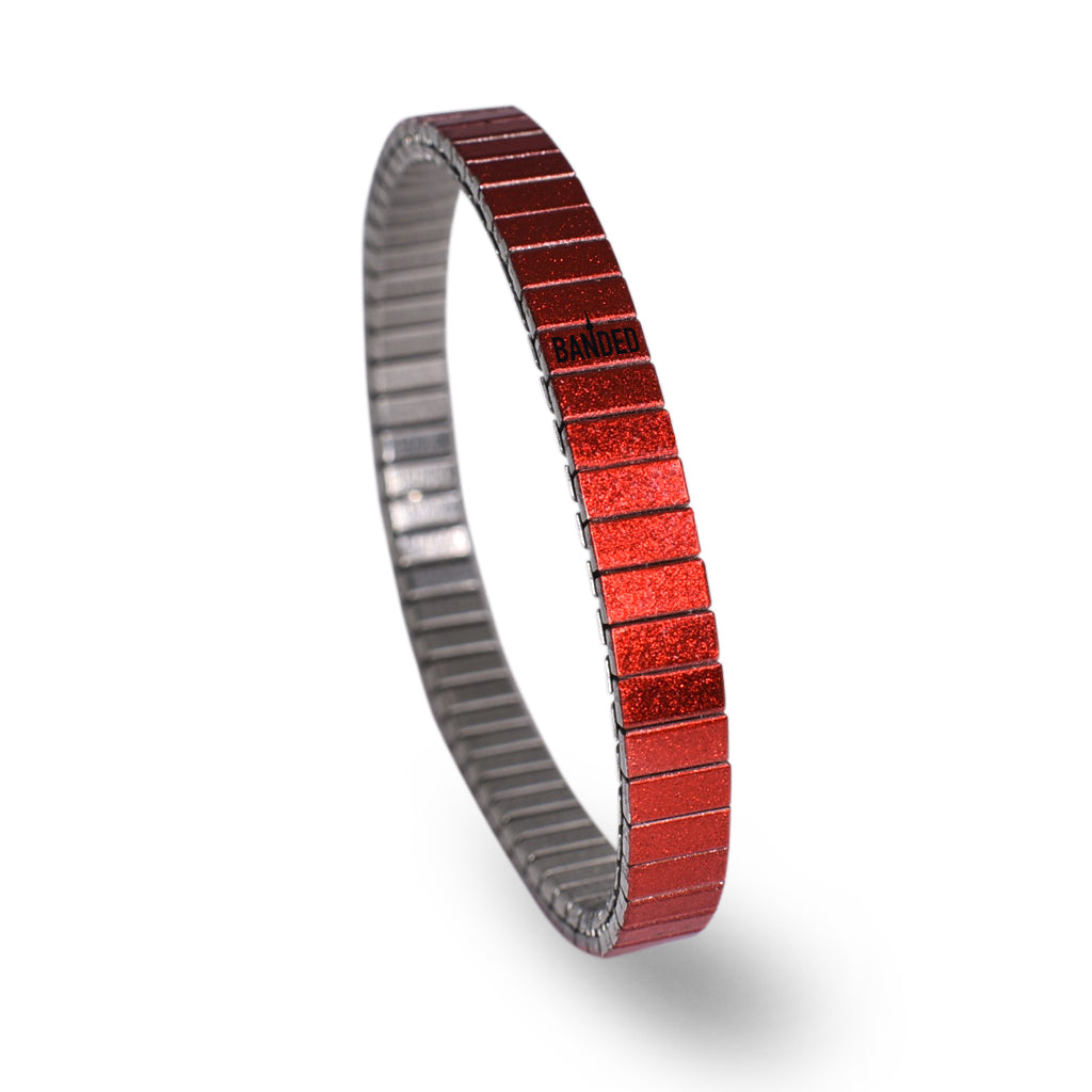 Red Simplicities 6mm Ultra Slim by Banded Berlin Bracelets