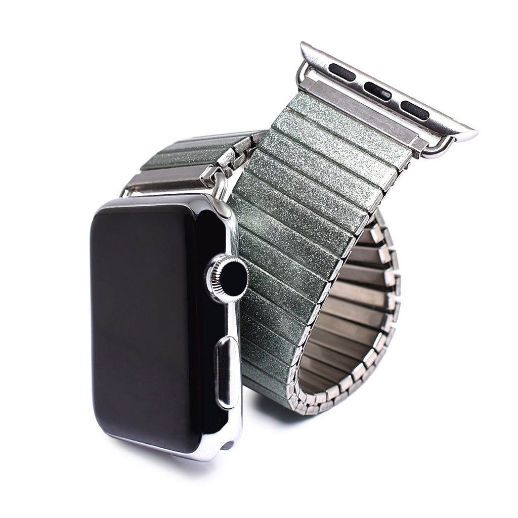Sage Simplicities - Banded for Apple watch -  Metallic Finish 