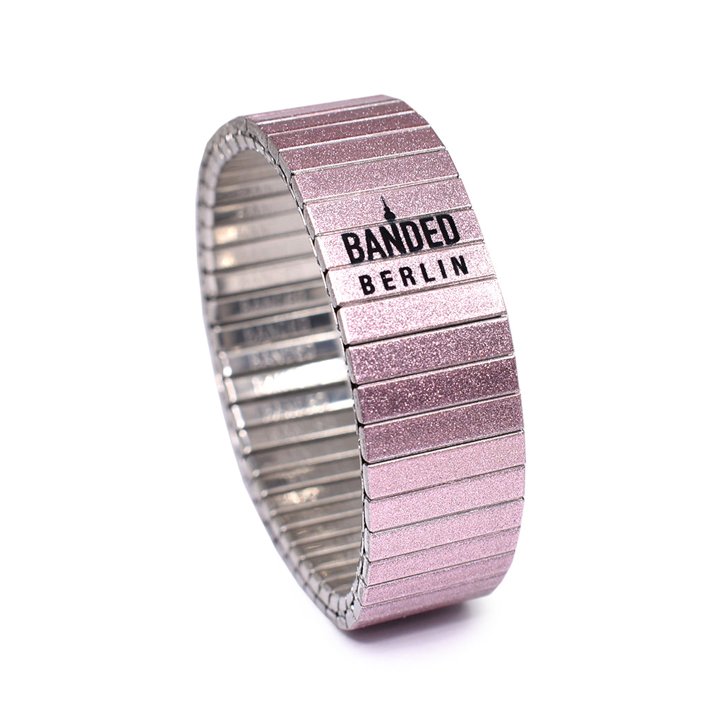 Rose - Simplicities 18mm Slim Metallic Finish By Banded Bracelets
