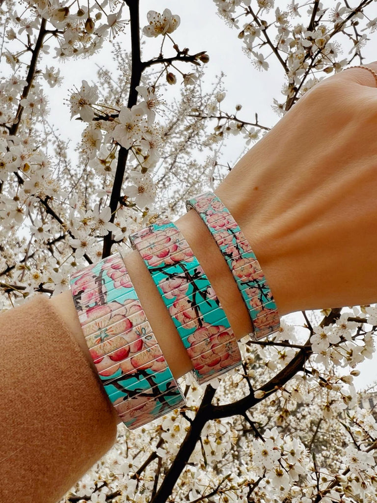 Banded Blossom - Spring Collection