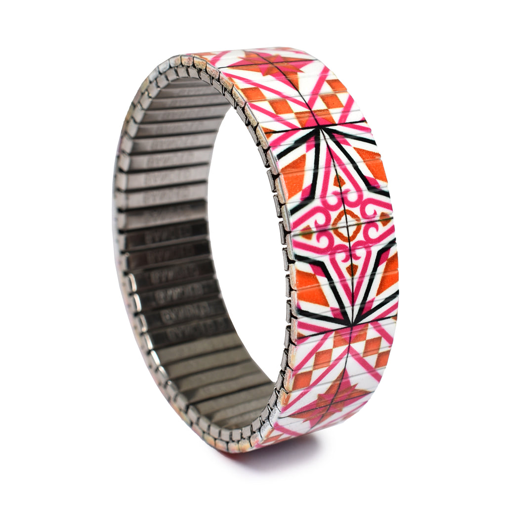 AZULEJO - Castillo Bil Bil - 18mm Classic Finish © 2024 Banded Bracelets