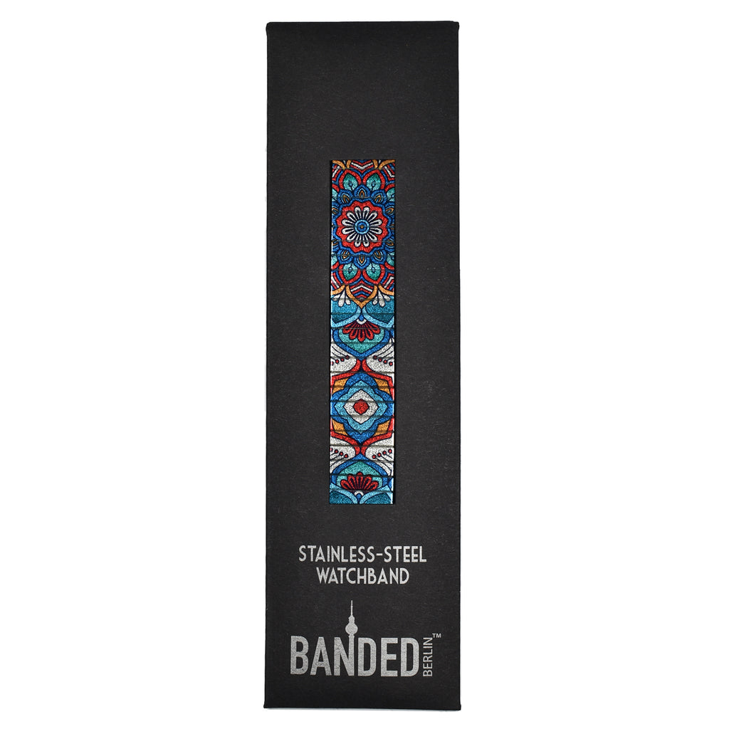 Mandalas Métallique - Sante Fe Banded for Smart Watch by Banded Bracelets 