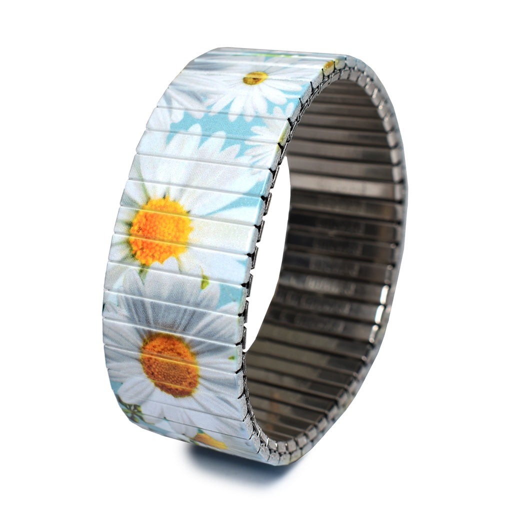 Banded Blossom - Vintage Daisy - 23mm