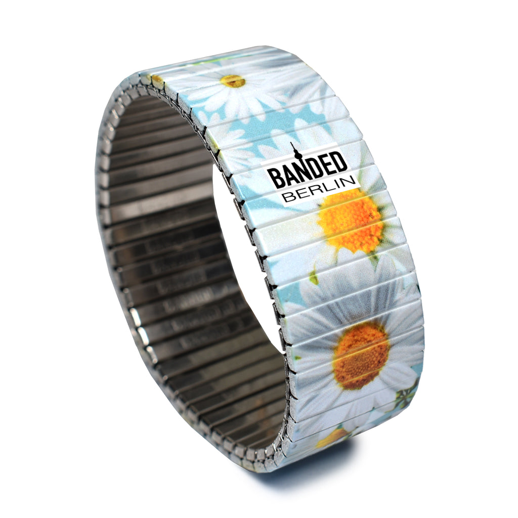 Banded Blossom - Vintage Daisy - 23mm