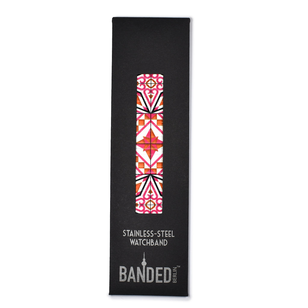 Box AZULEJO - Castillo Bil Bil - Banded™ Smart Watch Classic Finish © 2024 Banded Bracelets