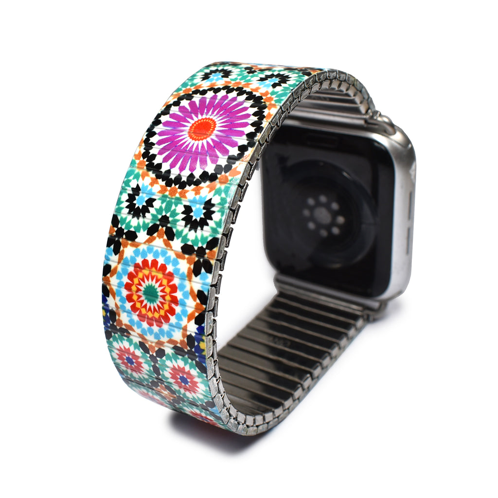 AZULEJO - Ronda- Banded™ Smart Watch Classic Finish © 2024 Banded Bracelets