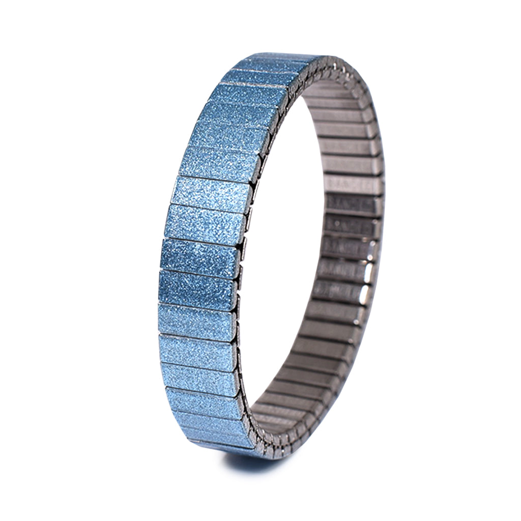 Light Sapphire - Simplicities 10mm Metallic finish by Banded Bracelets