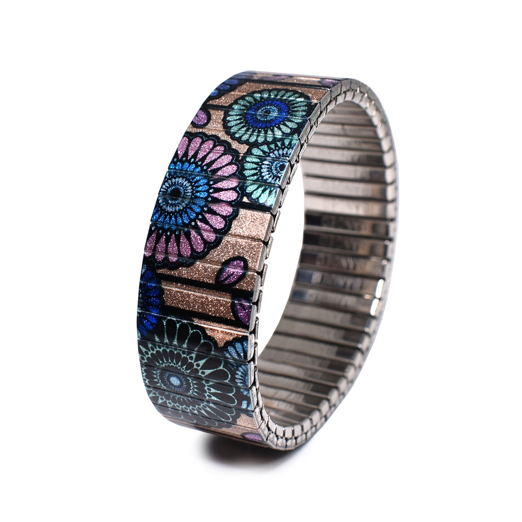Flora Atomica - La Coupole - 18mm - Metallic by Banded Bracelets
