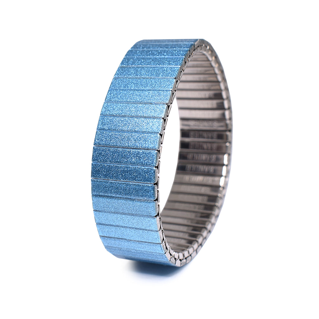 Light Sapphire - Simplicities 18mm Metallic finish by Banded Bracelets