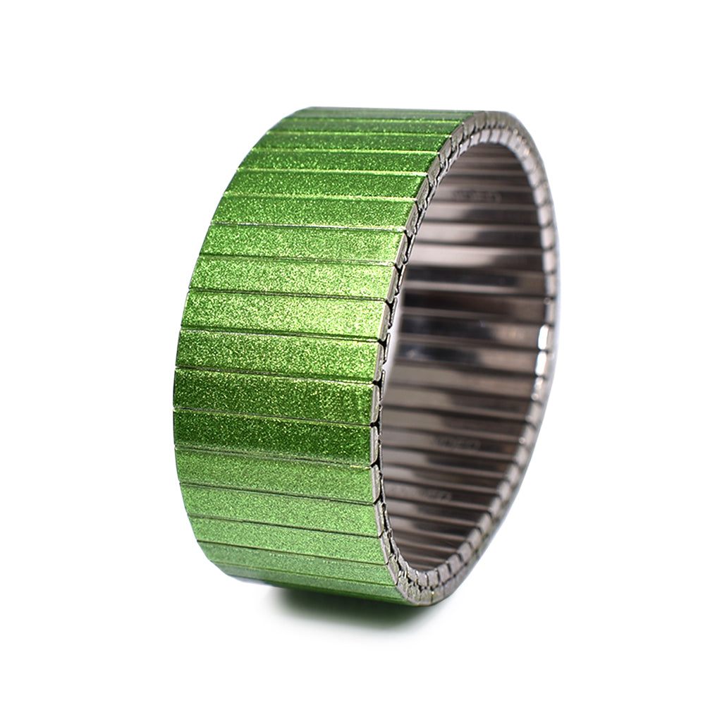 Lime - Simplicities 23mm Metallic Finish by Banded Bracelets
