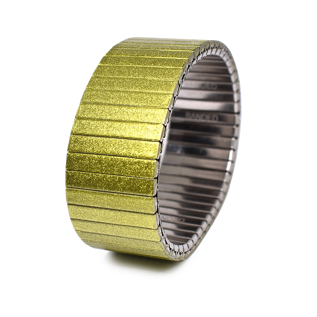 Lemon Simplicities 23mm Metallic Finish by Banded Bracelets