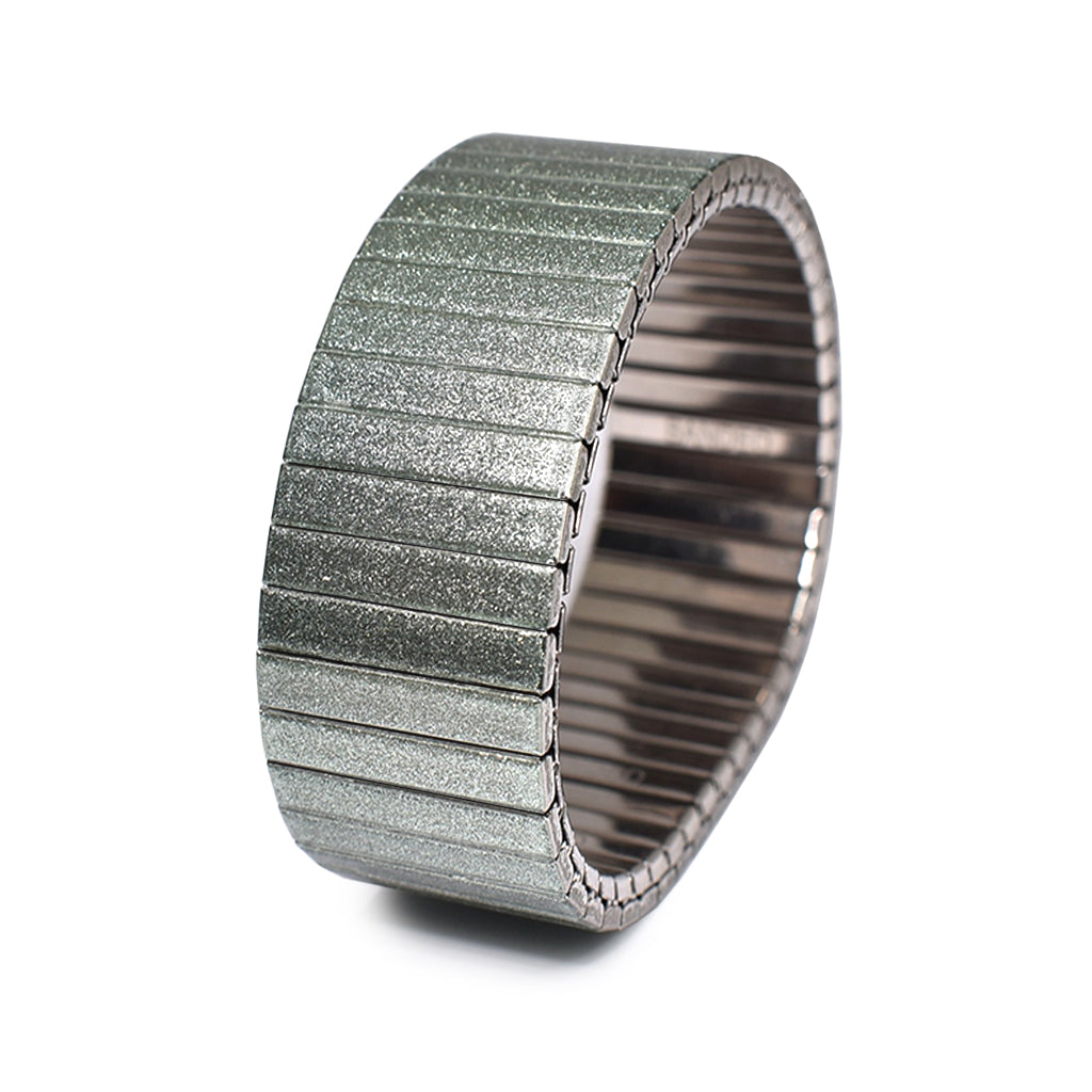 Sage Simplicities - 23mm Metallic Finish by Banded Bracelets
