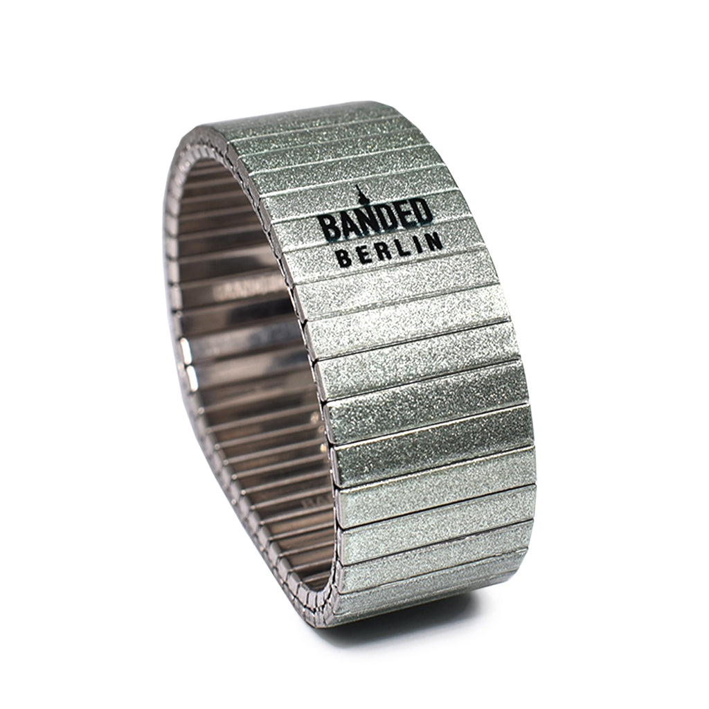 Sage Simplicities - 23mm Metallic Finish by Banded Bracelets