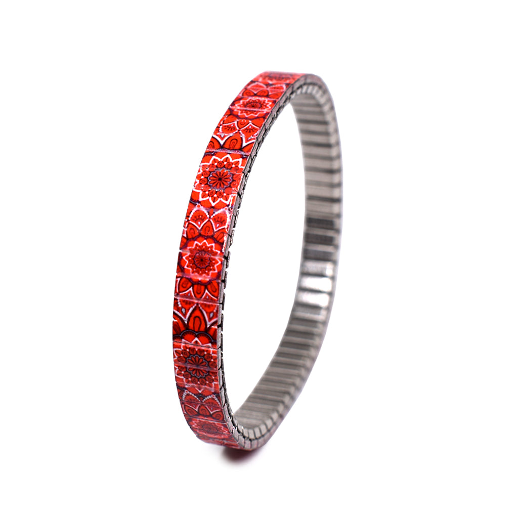 Brazilian Moonrise - Coccinea - Passiflora 6mm Classic Finish by Banded Bracelets
