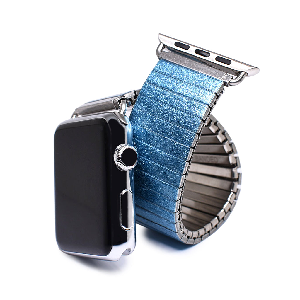 Light Sapphire Simplicities - Banded for Apple watch -  Metallic Finish  by Banded Bracelets 2021