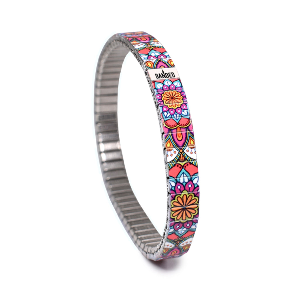 Tahitian Sunset - Passiflora 6mm Classic Finish by Banded Bracelets