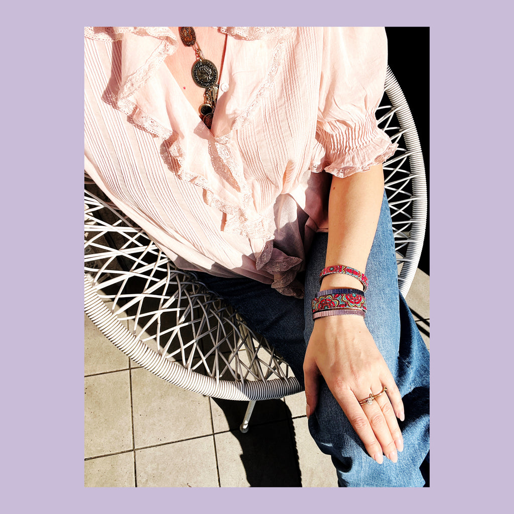 Namibian Desert Lily Style Combination inspiration Banded Bracelets 2023