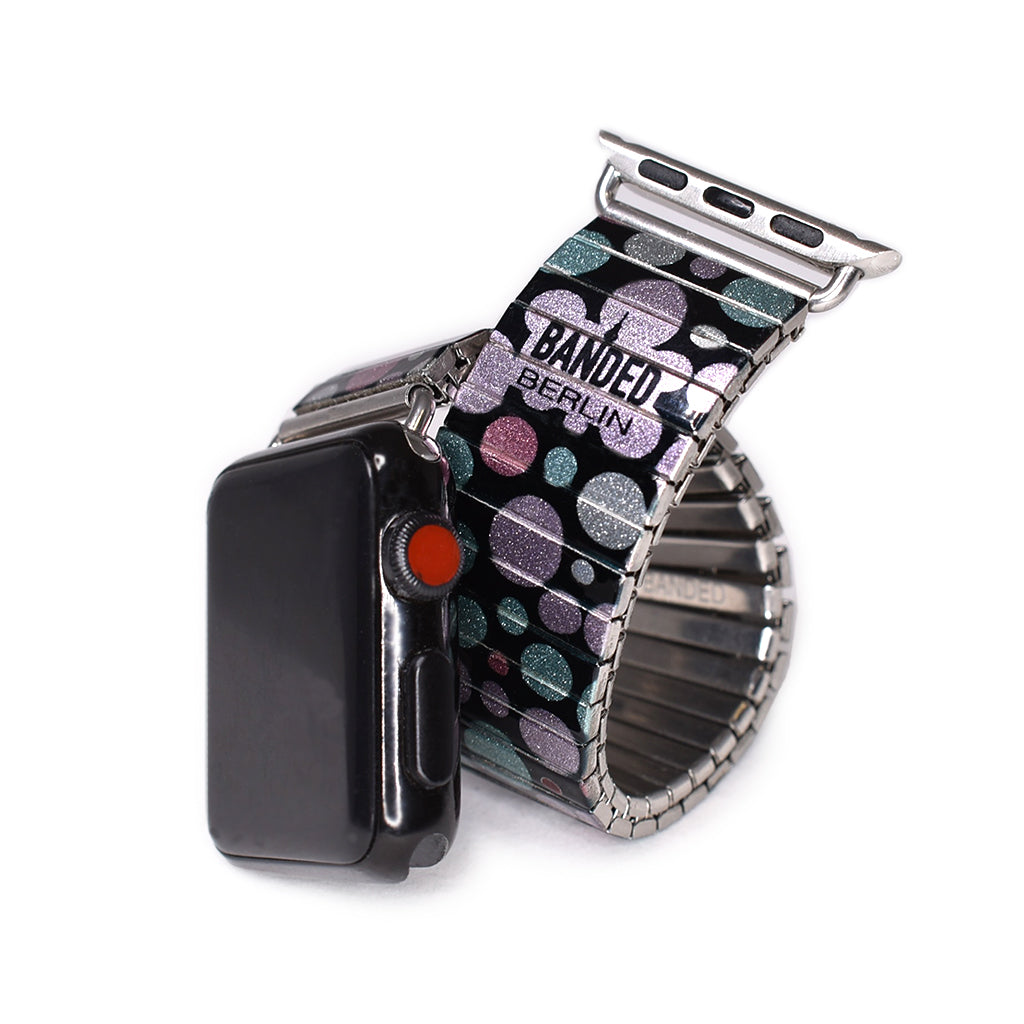 Le Bubbs Morroc - Metallic- Applewatch band by Banded berlin Bracelets made in Berlin Germany