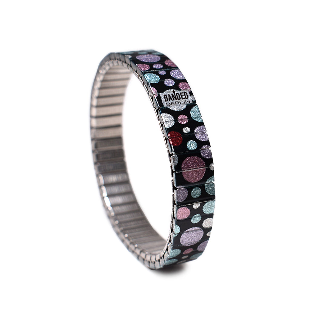 Le Bubbs Morroc- Slim Metallic - Moroccan Amethyst by Banded Berlin Bracelets - Made in Germany