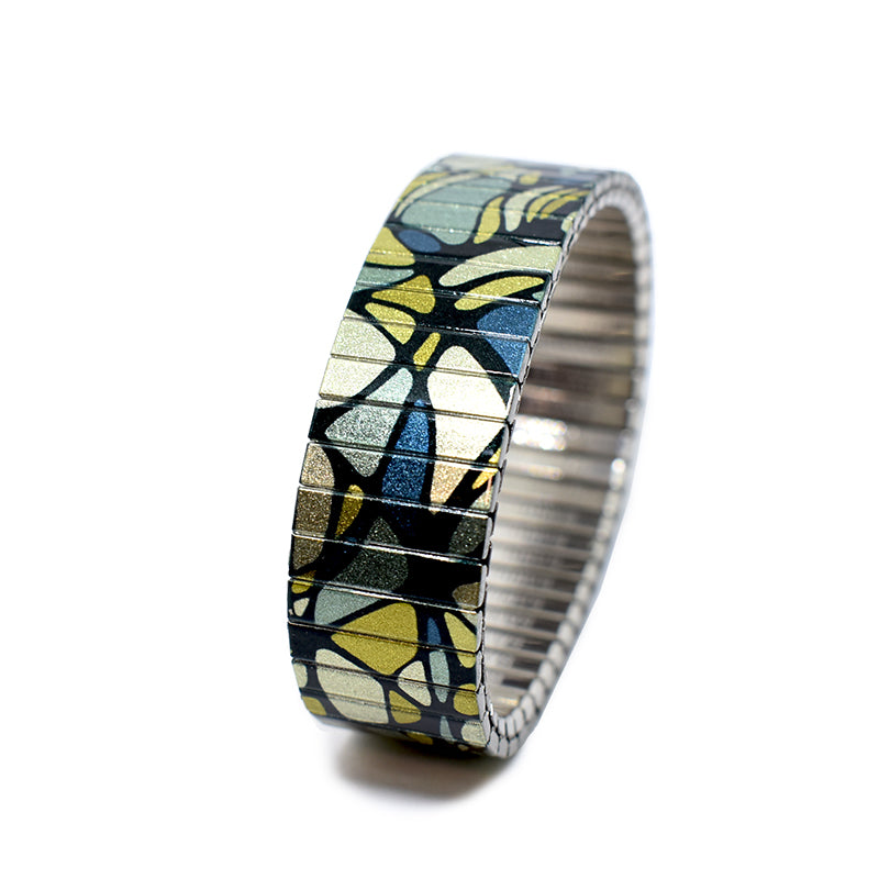 Geologics- Peridot - Metallic by Banded Berlin for Spring 2020