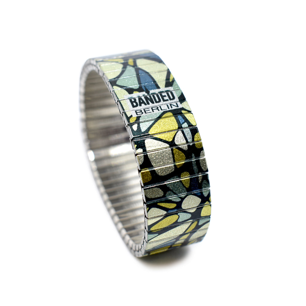 Geologics- Peridot - Metallic by Banded Berlin for Spring 2020