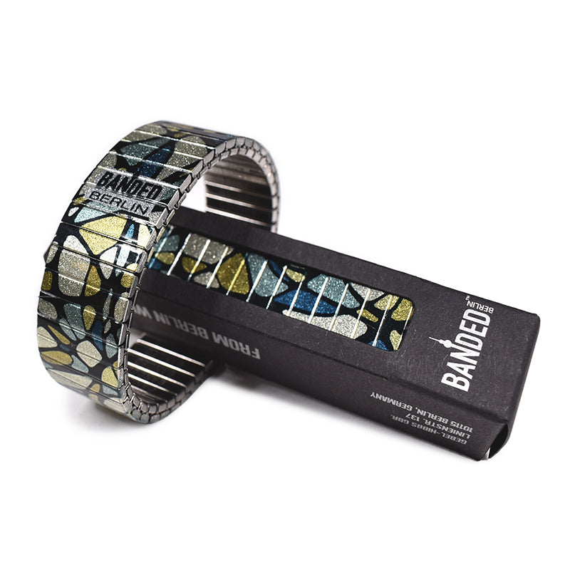 Geologics- Peridot - Metallic by Banded Berlin for Spring 2020