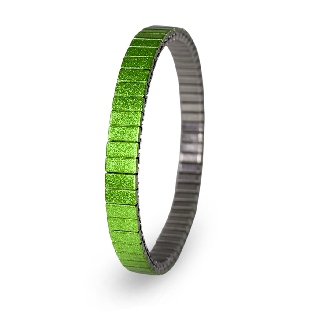 Lime - Simplicities 6mm Ultra Slim Metallic Finish by Banded Berlin Bracelets