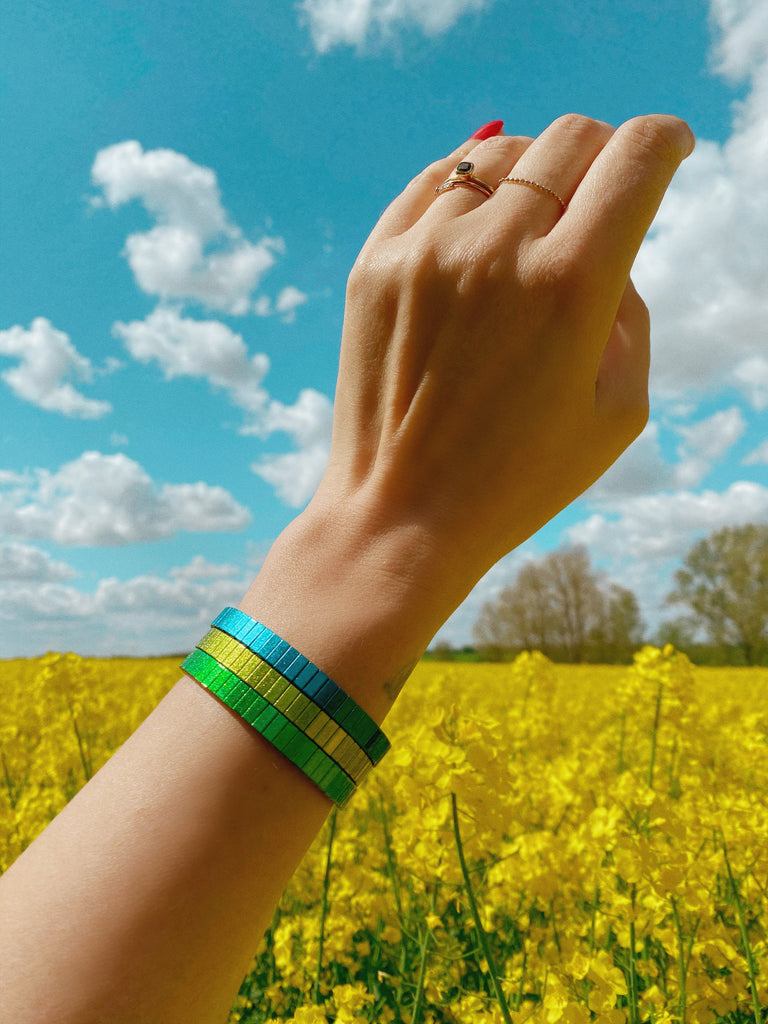 Turquoise 6mm Simplicity Summer 2021 by Banded Berlin Bracelets