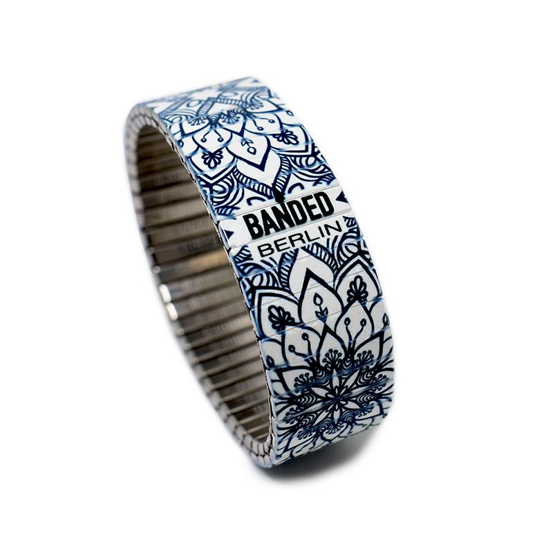 Gaudi's Footsteps - La Flor Azul by Banded Berlin Bracelets ss2020