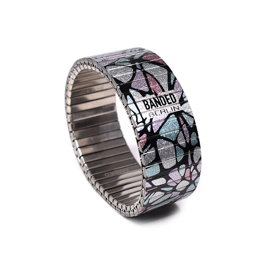 Moroccan Amethyst 23mm wide by bandedberlin bracelets