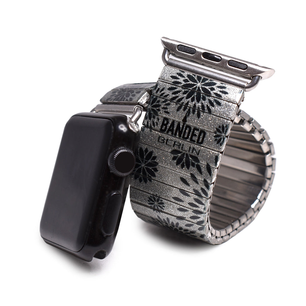 Banded Berlin's silver Pedals Applewatch © 2020, banded berlin