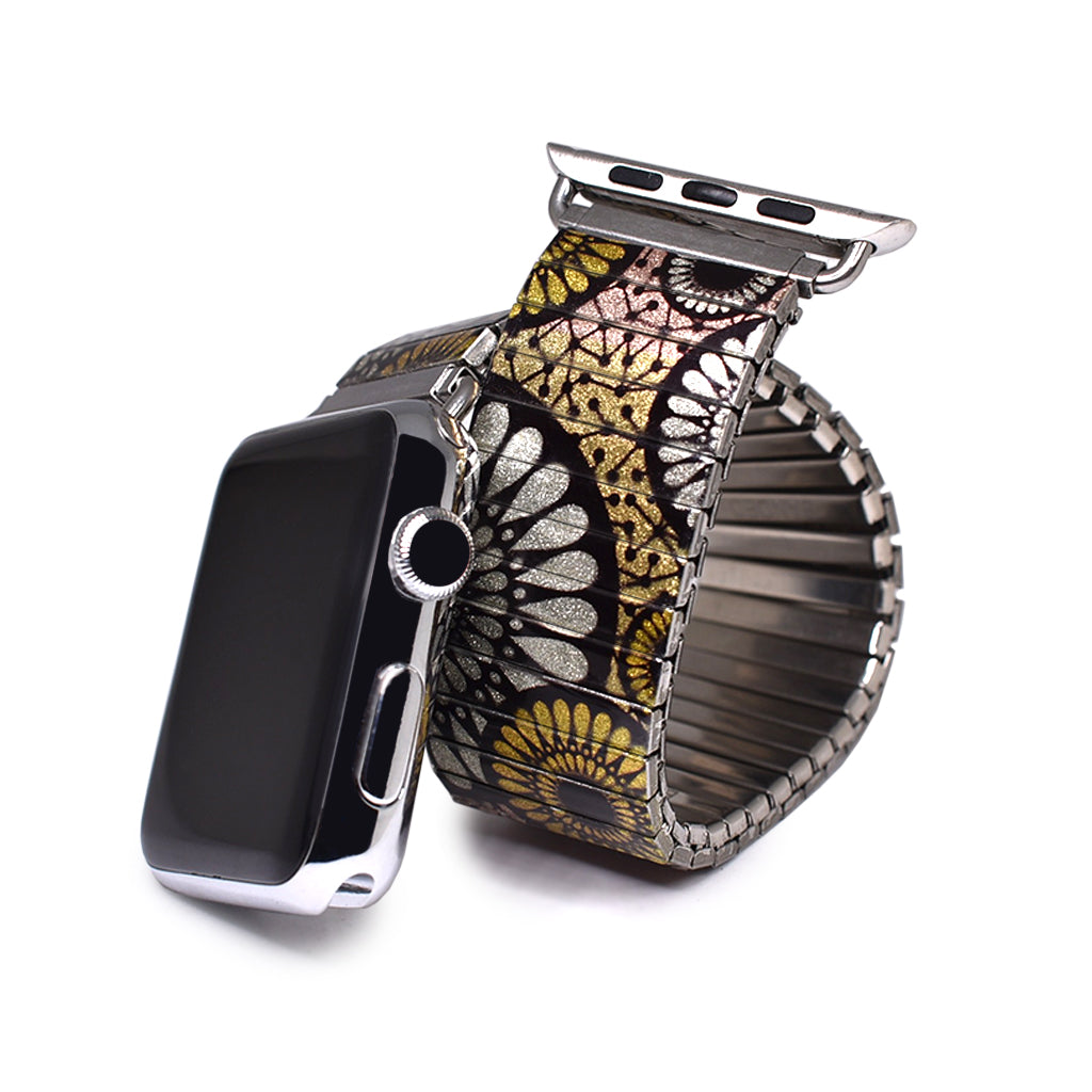 Flora Atomica- Sartre - BANDED FOR APPLE-WATCH Metallic Finish