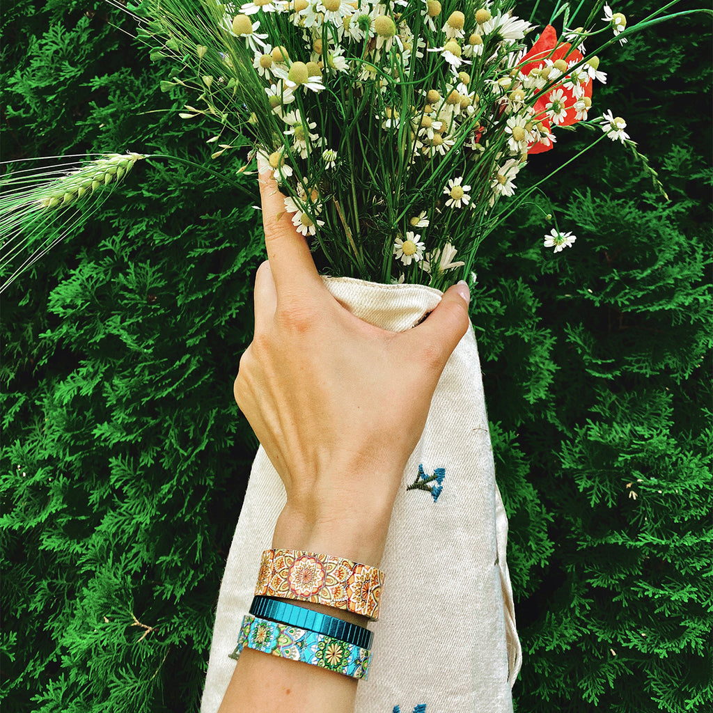 Cancuncito Citrina - Passiflora Collection by BandedBracelets