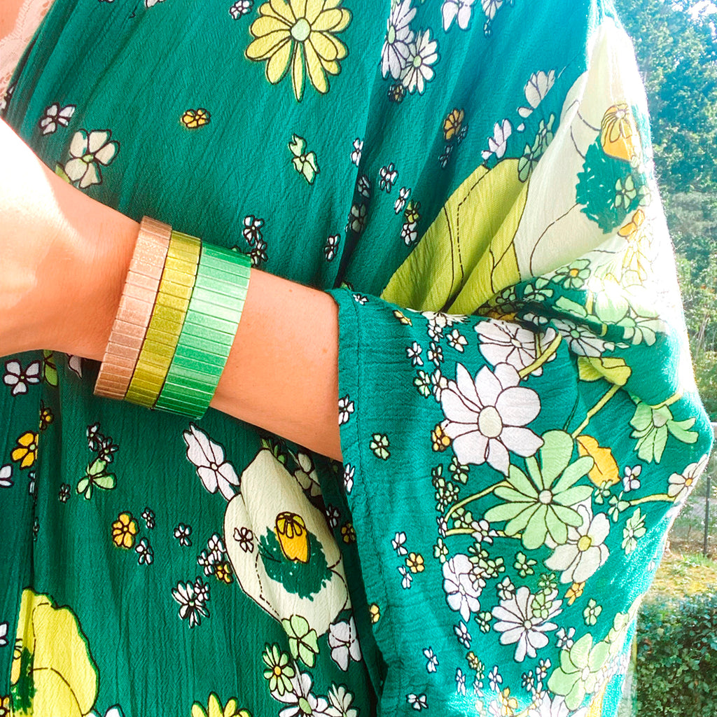 Lemon Simplicities 10mm Metallic Finish by Banded Bracelets