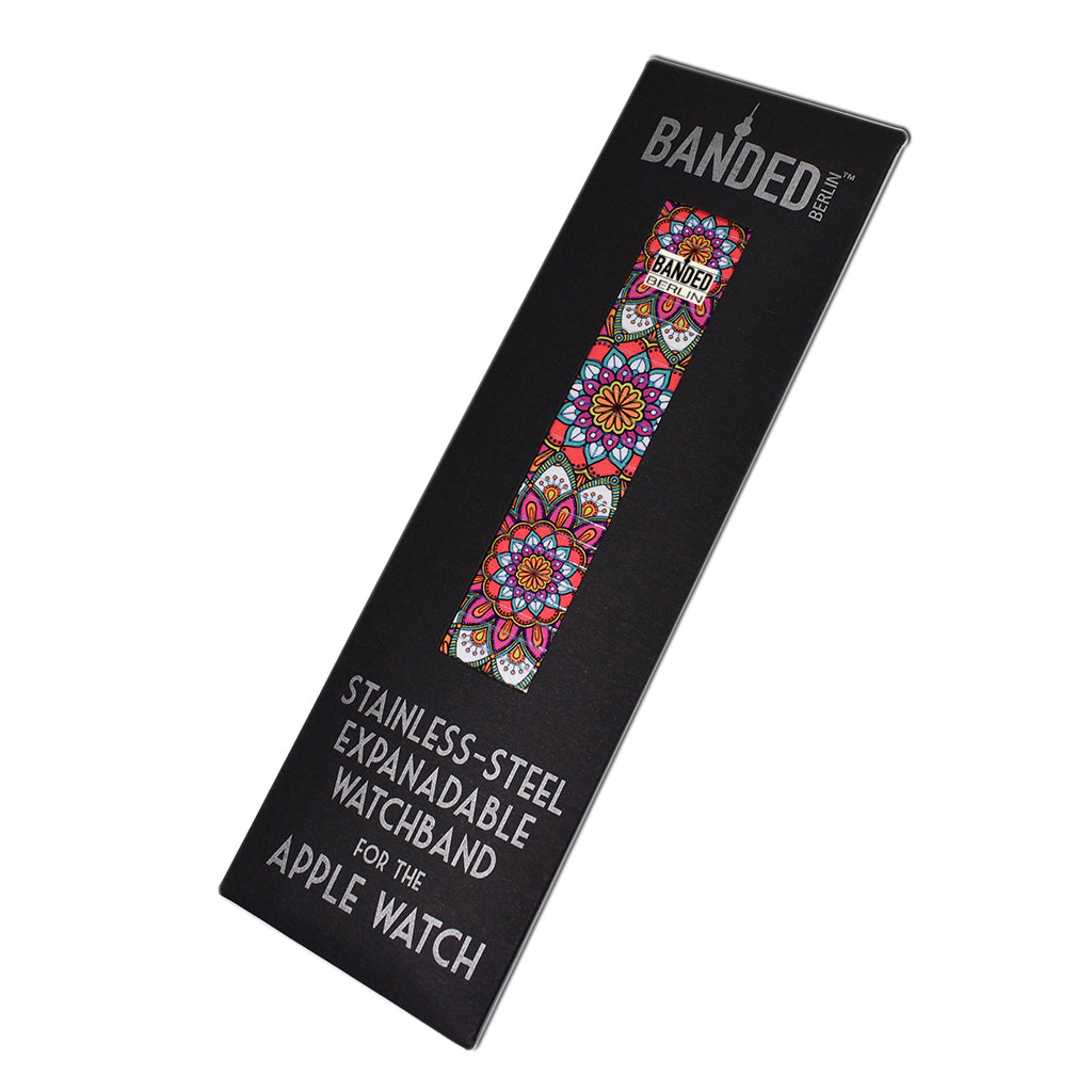 Tahitian Sunset - Passiflora Banded for Apple Watch Classic Finish