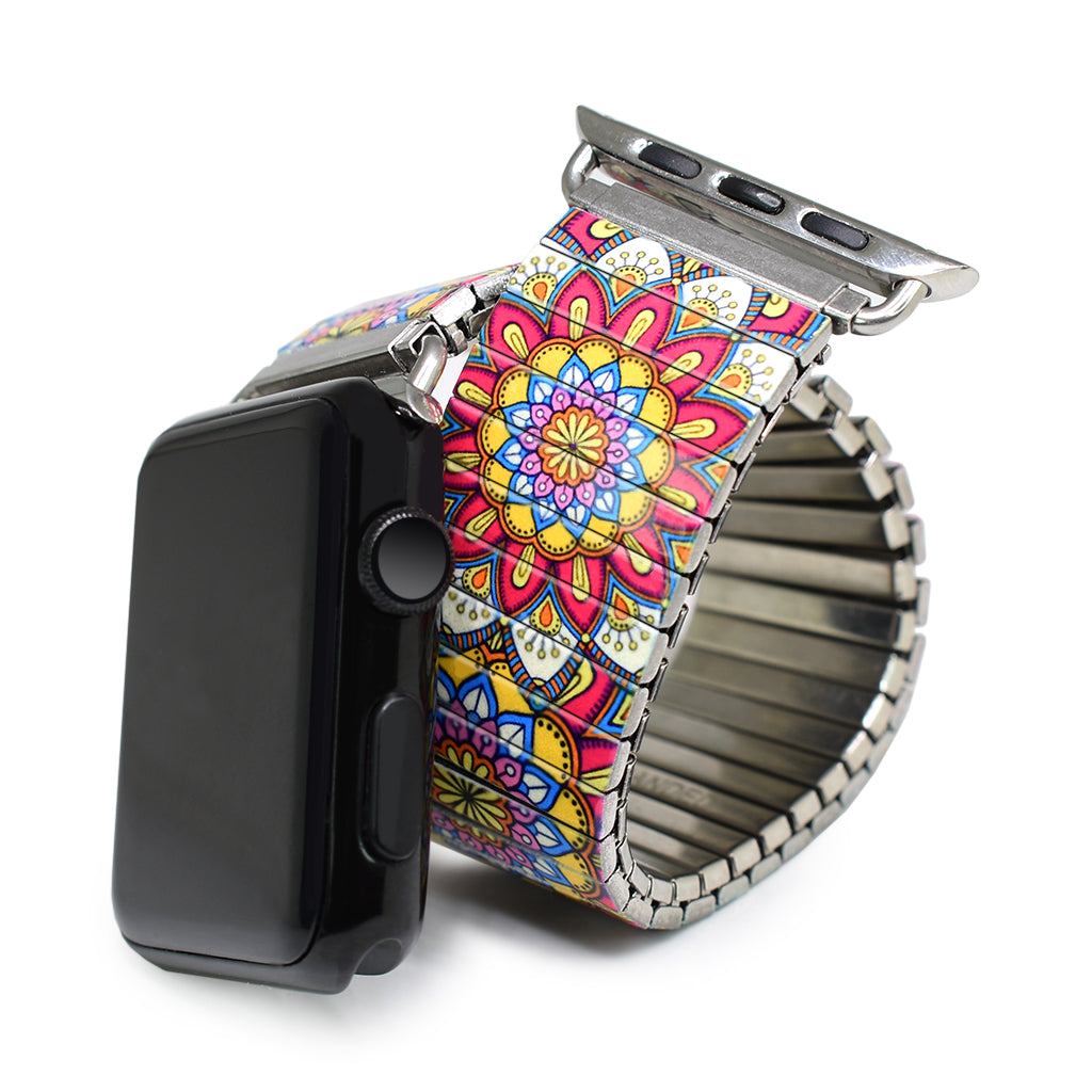 Tahitian Sunset - Passiflora Banded for Apple Watch Classic Finish