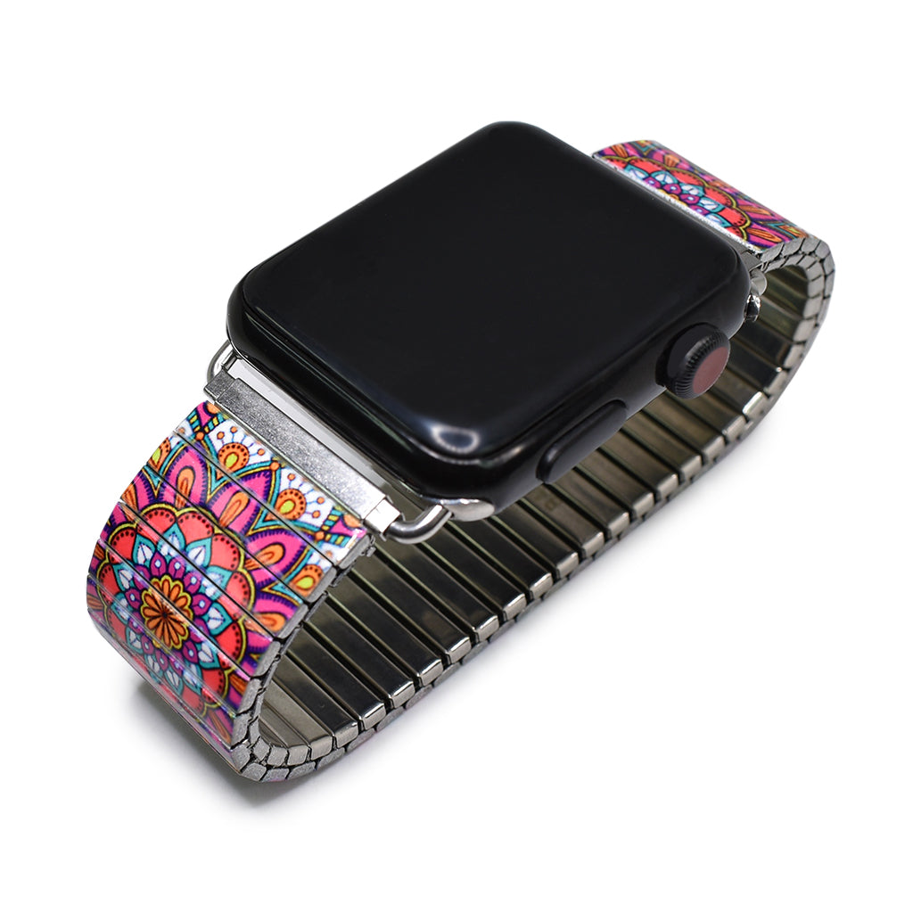 Tahitian Sunset - Passiflora Banded for Apple Watch Classic Finish