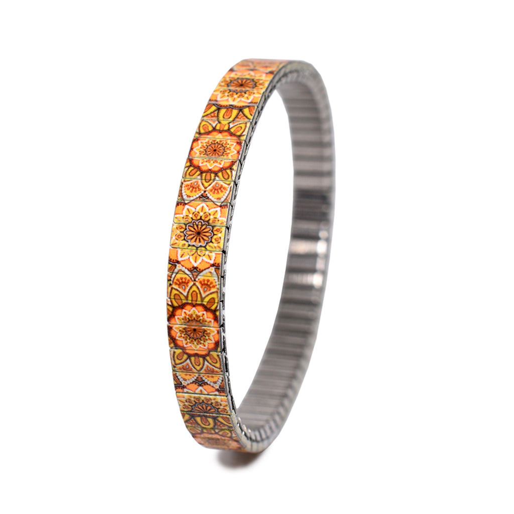 Cancuncito Citrina - Passiflora 6mm Classic Finish by Banded Bracelets